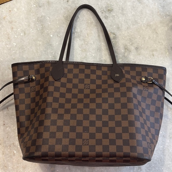 Louis Vuitton Handbags - Louis Vuitton Damier Ebene Neverfull MM Tote
